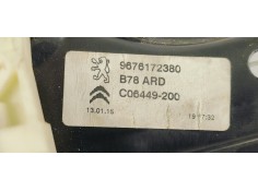 Recambio de elevalunas trasero derecho para citroen c4 picasso 1.6 hdi 115 fap referencia OEM IAM 9676172380  