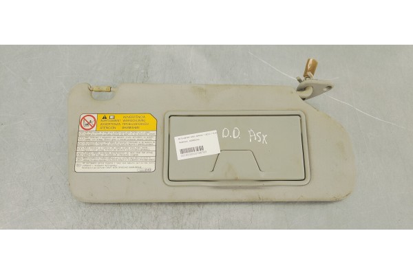 Recambio de parasol derecho para mitsubishi asx (ga0w) 1.8did 115 4x4 fap referencia OEM IAM   