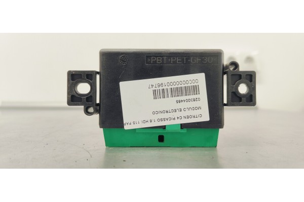 Recambio de modulo electronico para citroen c4 picasso 1.6 hdi 115 fap referencia OEM IAM 0263004465  