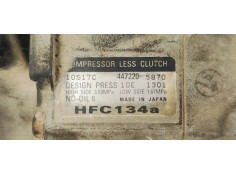Recambio de compresor aire acondicionado para chrysler voyager (rg) 2.8crd 150 referencia OEM IAM 4472205870  