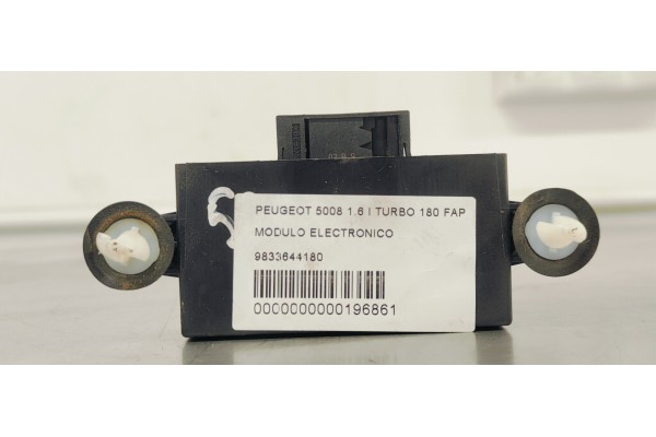 Recambio de modulo electronico para peugeot 5008 1.6 i turbo 180 fap referencia OEM IAM 9833644180  