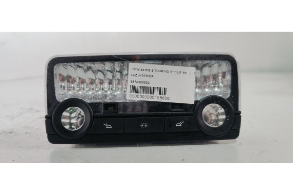 Recambio de luz interior para bmw serie 5 touring (f11) 518d referencia OEM IAM 6570300000  