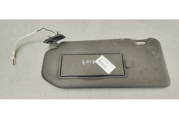 Recambio de parasol izquierdo para peugeot 5008 1.6 i turbo 180 fap referencia OEM IAM   
