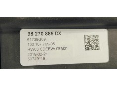 Recambio de palanca cambio para peugeot 5008 1.6 i turbo 180 fap referencia OEM IAM 98270885DX  