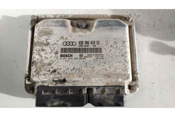 Recambio de centralita motor uce para audi a3 (8l) 1.9 tdi referencia OEM IAM 0281010308 038906019CK 