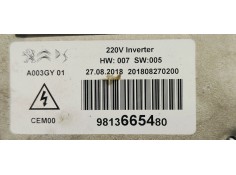 Recambio de modulo electronico para peugeot 5008 1.6 i turbo 180 fap referencia OEM IAM 9813665480  