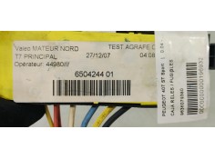 Recambio de caja reles / fusibles para peugeot 407 st sport referencia OEM IAM 9636079380  