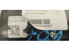 Recambio de motor arranque para peugeot 407 st sport referencia OEM IAM   