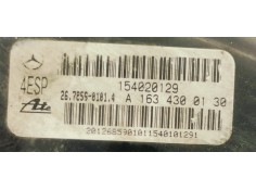 Recambio de servofreno para mercedes-benz clase m (w163) 2.7cdi 165 [270] 4x4 referencia OEM IAM A1634300130  