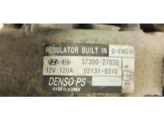 Recambio de alternador para hyundai tucson (jm) 2,0 crdi vgt comfort full 4x4 referencia OEM IAM 3730027030  