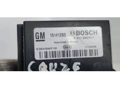 Recambio de resistencia calefaccion para chevrolet cruze 1.6 i 113 referencia OEM IAM 15141283  