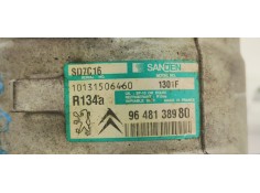 Recambio de compresor aire acondicionado para peugeot 407 st sport referencia OEM IAM 9648138980  