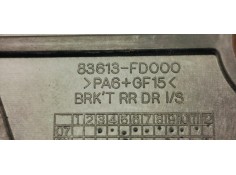 Recambio de maneta interior trasera izquierda para hyundai i30 1.6 crdi cat referencia OEM IAM 83613FD000  