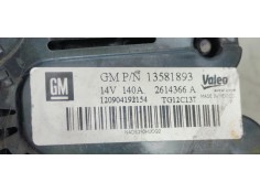 Recambio de alternador para opel insignia berlina expression referencia OEM IAM 13581893  