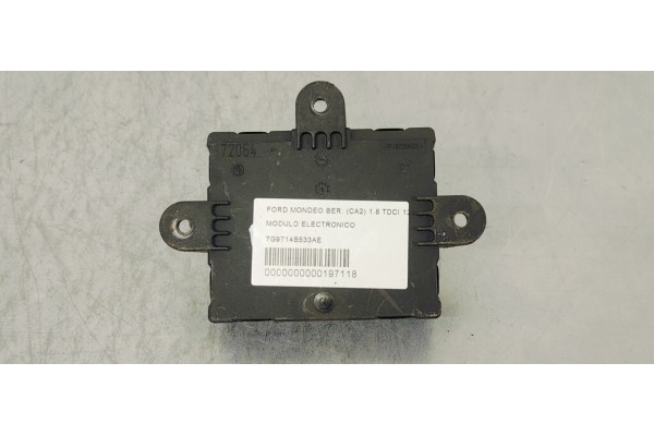 Recambio de modulo electronico para ford mondeo ber. (ca2) 1.8 tdci 125 referencia OEM IAM 7G9T14B533AE  