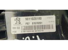 Recambio de piloto trasero derecho para peugeot 5008 1.6 i turbo 180 fap referencia OEM IAM 9811028180  