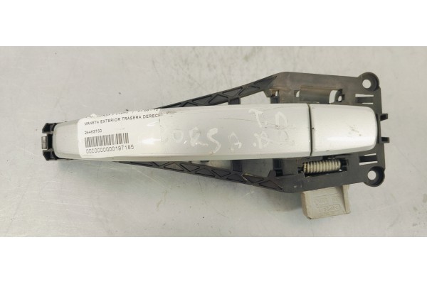 Recambio de maneta exterior trasera derecha para opel corsa d cosmo referencia OEM IAM 24463750  