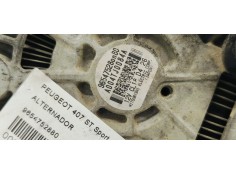 Recambio de alternador para peugeot 407 st sport referencia OEM IAM 9654752880  