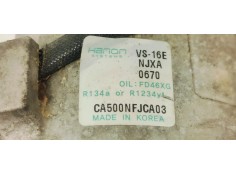 Recambio de compresor aire acondicionado para hyundai tucson referencia OEM IAM CA500NFJCA03  