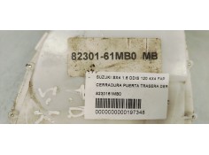 Recambio de cerradura puerta trasera derecha para suzuki sx4 1.6 ddis 120 4x4 fap referencia OEM IAM 8230161MB0  