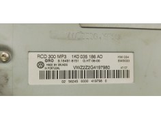 Recambio de sistema audio / radio cd para volkswagen passat berlina (3c2) 2.0 tdi 140 referencia OEM IAM 1K0035186AD  