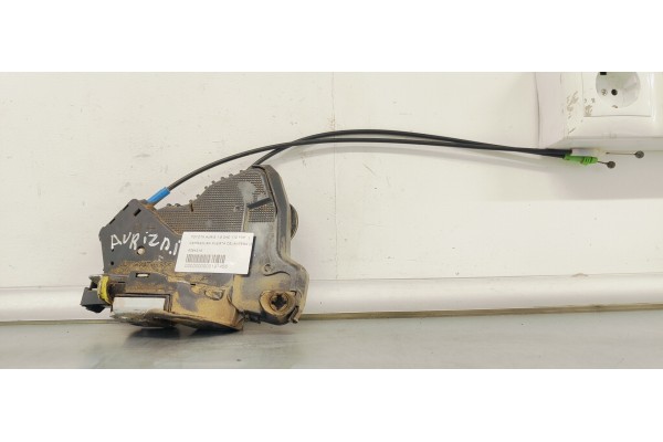 Recambio de cerradura puerta delantera izquierda para toyota auris 1.6 d4d 112 fap referencia OEM IAM A084219  