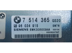 Recambio de centralita cambio automatico para bmw serie 5 berlina (e39) 530d referencia OEM IAM 7514365  