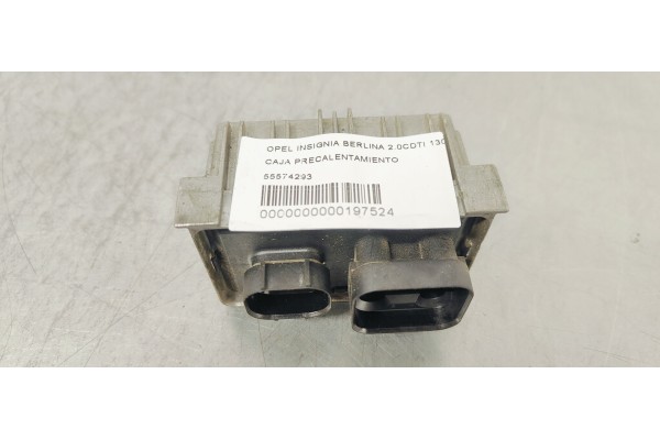 Recambio de caja precalentamiento para opel insignia berlina 2.0cdti 130 fap referencia OEM IAM 55574293  