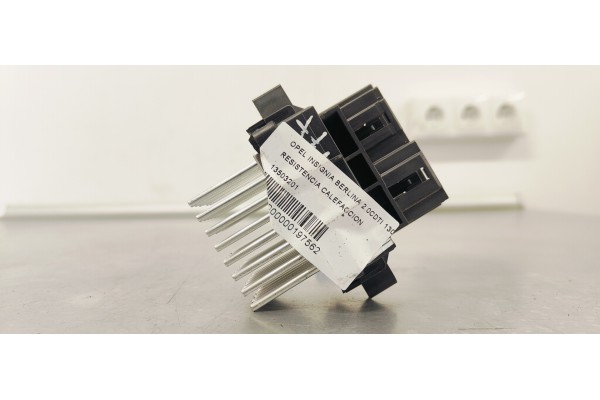 Recambio de resistencia calefaccion para opel insignia berlina 2.0cdti 130 fap referencia OEM IAM 13503201  