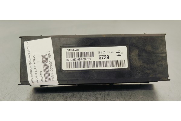 Recambio de modulo electronico para opel insignia berlina 2.0cdti 130 fap referencia OEM IAM 13505739  