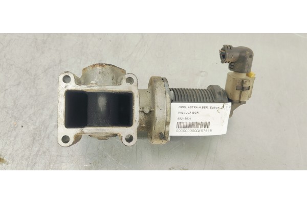 Recambio de valvula egr para opel astra h ber. edition referencia OEM IAM 55215031  