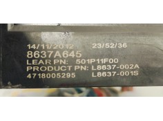 Recambio de caja reles / fusibles para citroen c4 aircross 1.6 hdi 115 fap referencia OEM IAM 8637A645  