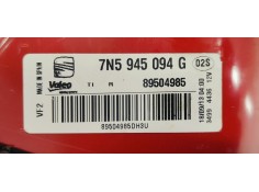 Recambio de piloto trasero derecho interior para seat alhambra (710) 2.0 tdi referencia OEM IAM 7N5945094G  