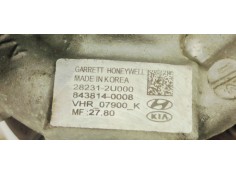 Recambio de turbocompresor para hyundai tucson referencia OEM IAM 282312U000  