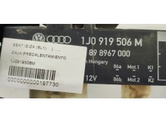 Recambio de caja precalentamiento para seat ibiza (6l1) referencia OEM IAM 1J0919506M  