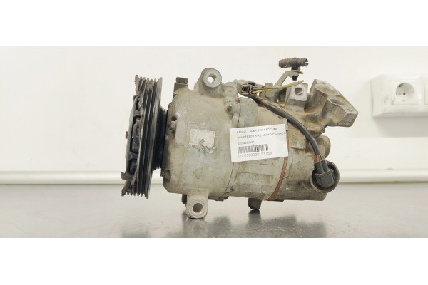 Recambio de compresor aire acondicionado para renault scenic iii 1.5dci 85 referencia OEM IAM 8200939386A  