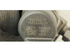 Recambio de inyector para peugeot 3008 1.6 hdi 112 fap referencia OEM IAM 9802448680  