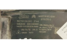 Recambio de piloto delantero izquierdo para citroen c4 picasso 1.6 hdi 115 fap referencia OEM IAM 9676036380  