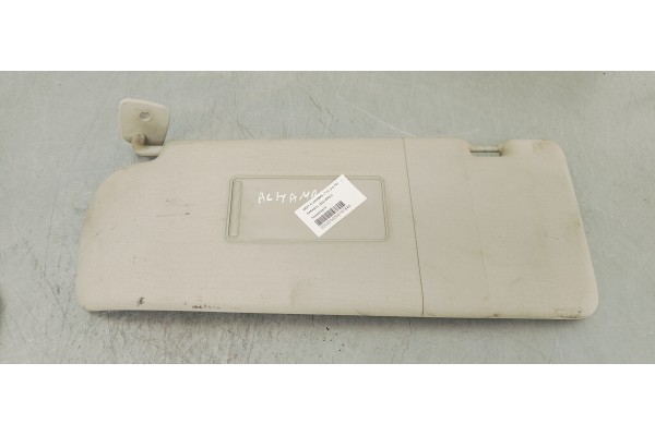 Recambio de parasol izquierdo para seat alhambra (710) 2.0 tdi referencia OEM IAM 7M3857551P  