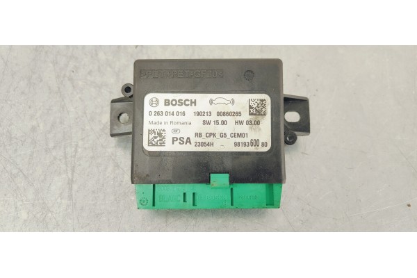 Recambio de modulo electronico para peugeot 5008 1.6 i turbo 180 fap referencia OEM IAM 0263014016  
