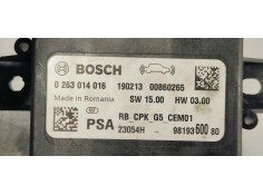 Recambio de modulo electronico para peugeot 5008 1.6 i turbo 180 fap referencia OEM IAM 0263014016  
