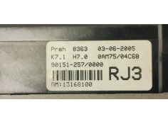 Recambio de mando climatizador para opel zafira b edition ´´111 jahre´´ referencia OEM IAM 13168100  