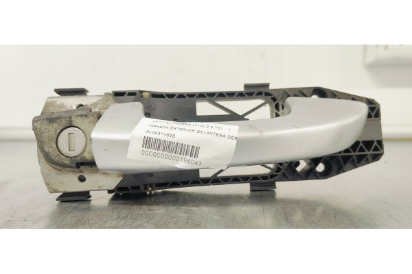 Recambio de maneta exterior delantera derecha para seat alhambra (710) 2.0 tdi referencia OEM IAM 5L0837885B  