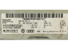 Recambio de sistema audio / radio cd para audi a8 (4e2) referencia OEM IAM 4E0035541E  