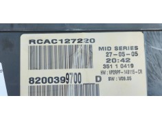 Recambio de cuadro instrumentos para renault megane ii berlina 5p 1.9 dci diesel referencia OEM IAM 820039700D  