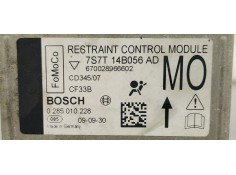 Recambio de centralita airbag para ford mondeo ber. (ca2) 1.8 tdci 125 referencia OEM IAM 0285010228  