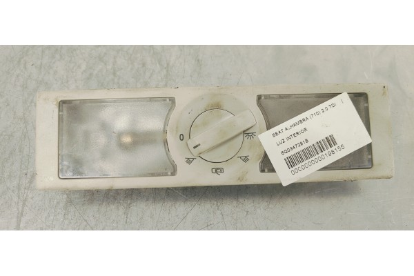 Recambio de luz interior para seat alhambra (710) 2.0 tdi referencia OEM IAM 6Q0947291B  