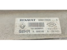 Recambio de intercooler para renault scenic ii confort authentique referencia OEM IAM 8200115540A  