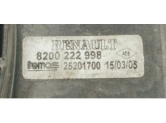 Recambio de electroventilador para renault megane ii berlina 5p referencia OEM IAM 8200222998  