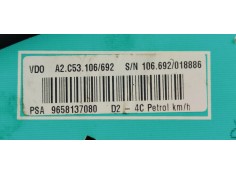 Recambio de cuadro instrumentos para peugeot 407 st confort pack referencia OEM IAM 9658137080  